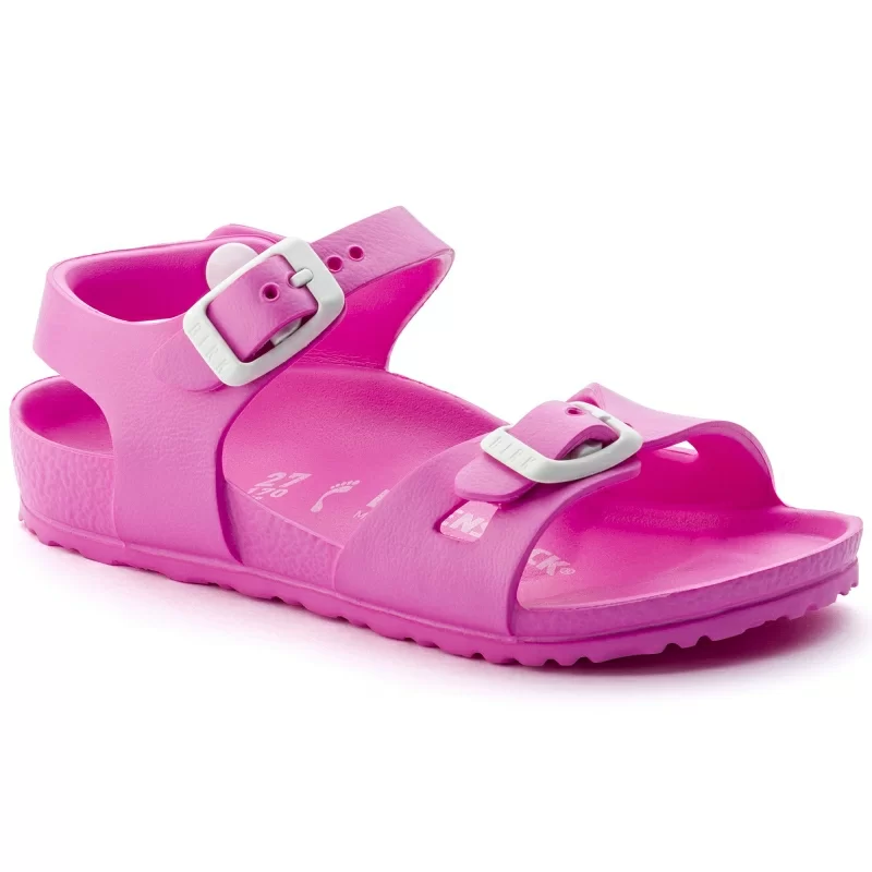 Birkenstock Kids Rio Eva Neon Pink Yodgee Footwear Since 1939